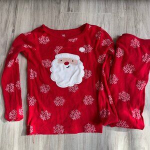 Carters Just One You Christmas Santa Pajamas